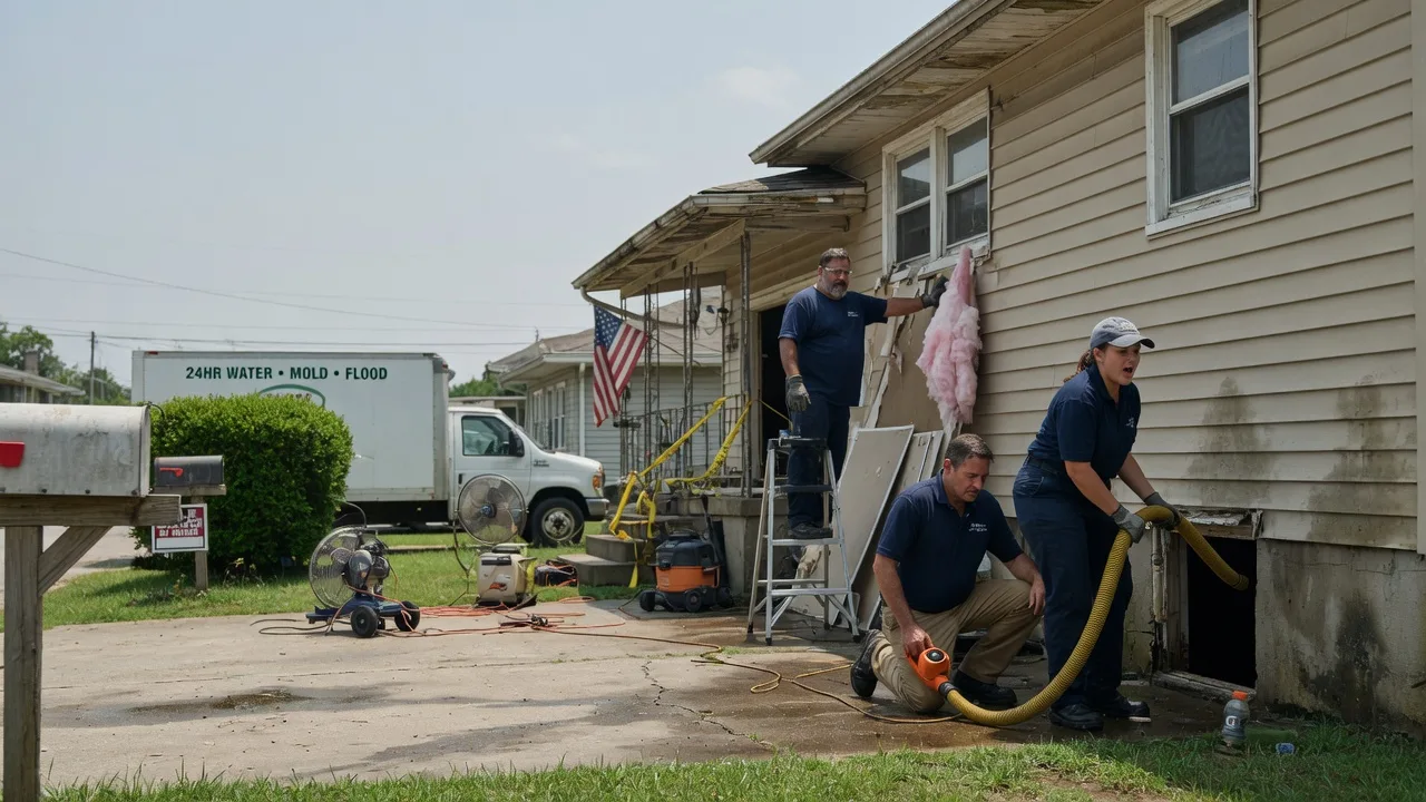 Water Damage Repair in Deer Island, OR near me